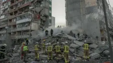 Ukrayna'da Savaş: Rus Saldırısı Kiev'de 16 Can Aldı, Ulusal Yas İlan Edildi