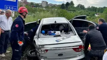 Zonguldak'ta Zincirleme Kaza: 5 Yaralı