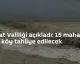 Tokat'ta Almus Barajı Taşkın Riski Nedeniyle 15 Mahalle ve 7 Köy Tahliye Edilecek