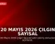 20 Mayıs 2026 Çılgın Sayısal Loto Çekiliş Sonuçları Açıklandı: Büyük İkramiye Devretti