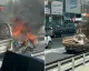Bahçelievler'de Seyir Halindeki Kamyonet Alev Aldı