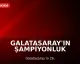 Galatasaray'ın Şampiyonluk Kutlamaları beIN Sports'tan Canlı Yayınlanacak