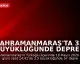 Kahramanmaraş'ta 3.5 büyüklüğünde deprem kaydedildi
