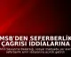 MSB'den Seferberlik Çağrısı İddialarına Yanıt