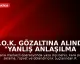 R.O.K. Gözaltına Alındı: "Yanlış Anlaşılma Var"
