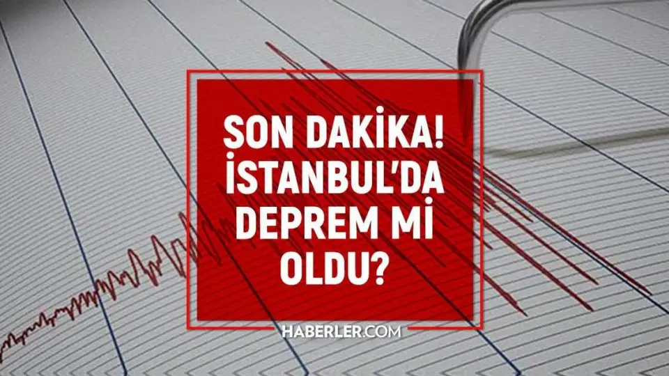 İstanbul'da Sarsıntı Hissedildi: Kandilli ve AFAD Verileri Bekleniyor