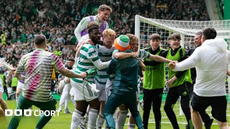 SPFL, Celtic'in Şampiyonluğunu Tescil Etti: Hearts Taraftarlarının Sahaya Girmesiyle Oyun Durdu