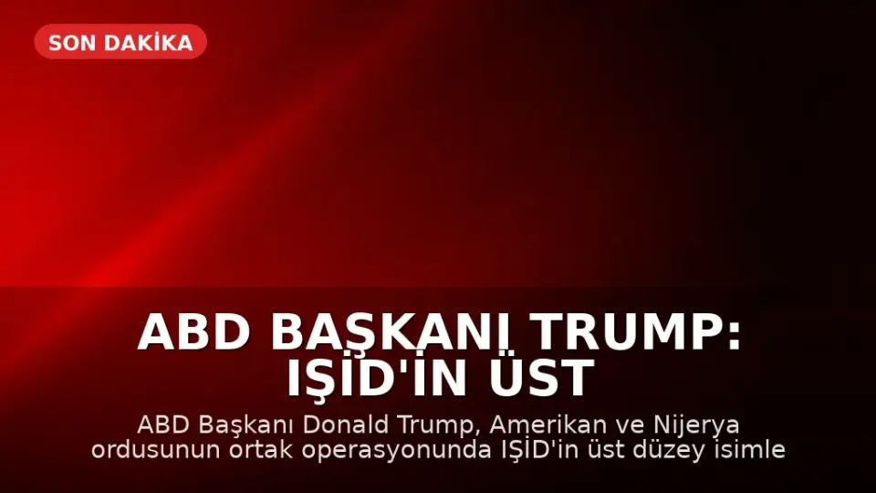 ABD Başkanı Trump: IŞİD'in üst düzey ismi Abu-Bilal al-Minuki Nijerya'da öldürüldü
