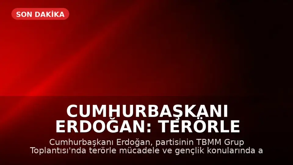 Cumhurbaşkanı Erdoğan: Terörle Mücadele Sürecini Tamamlayacağız