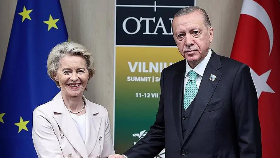Cumhurbaşkanı Erdoğan ve Ursula von der Leyen Telefonda Görüştü