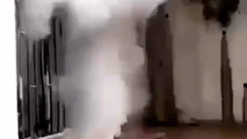 Kahramanmaraş'ta Çıkan Ev Yangınında 3 Kişi Kurtarıldı