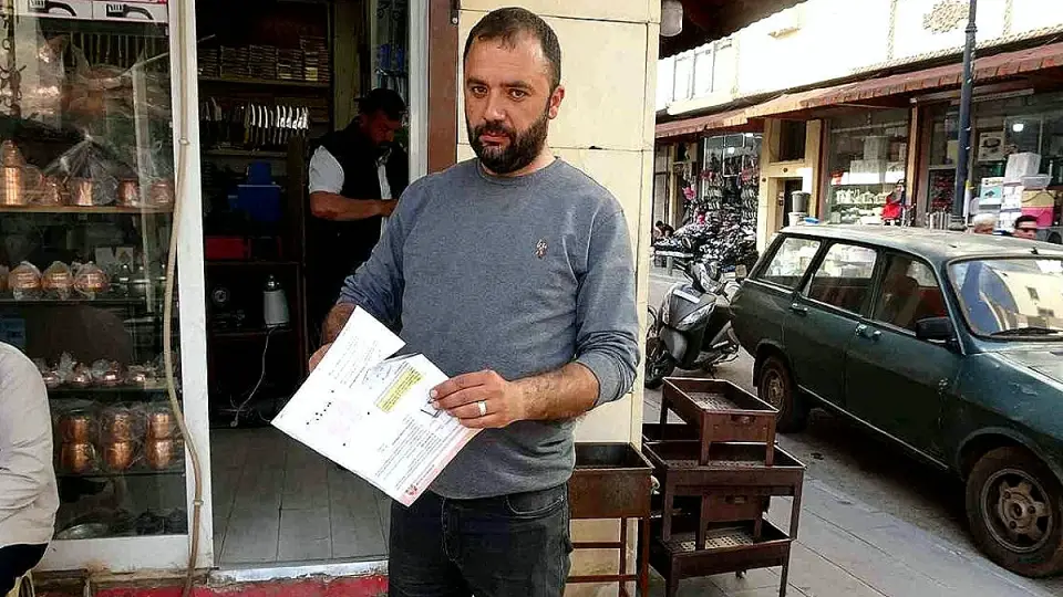 Kilis'te Bayram Öncesi Bıçak Bileme Yoğunluğu Yaşanıyor
