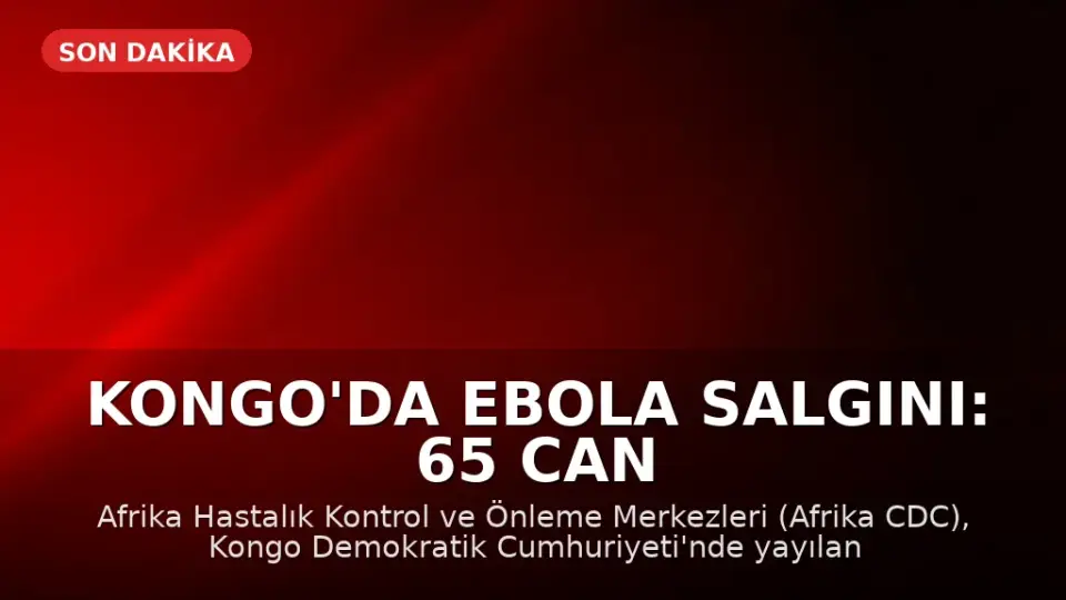 Kongo'da Ebola Salgını: 65 Can Kaybı Bildirildi