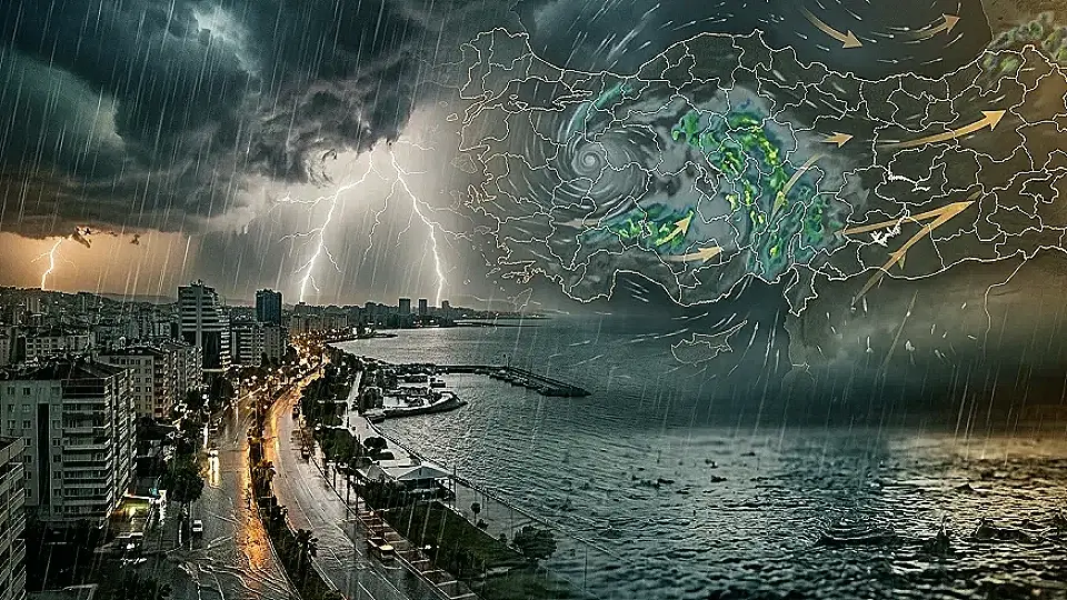Meteoroloji'den Fırtına Uyarısı: 81 İlün Tamamı İçin Dikkat Çekildi
