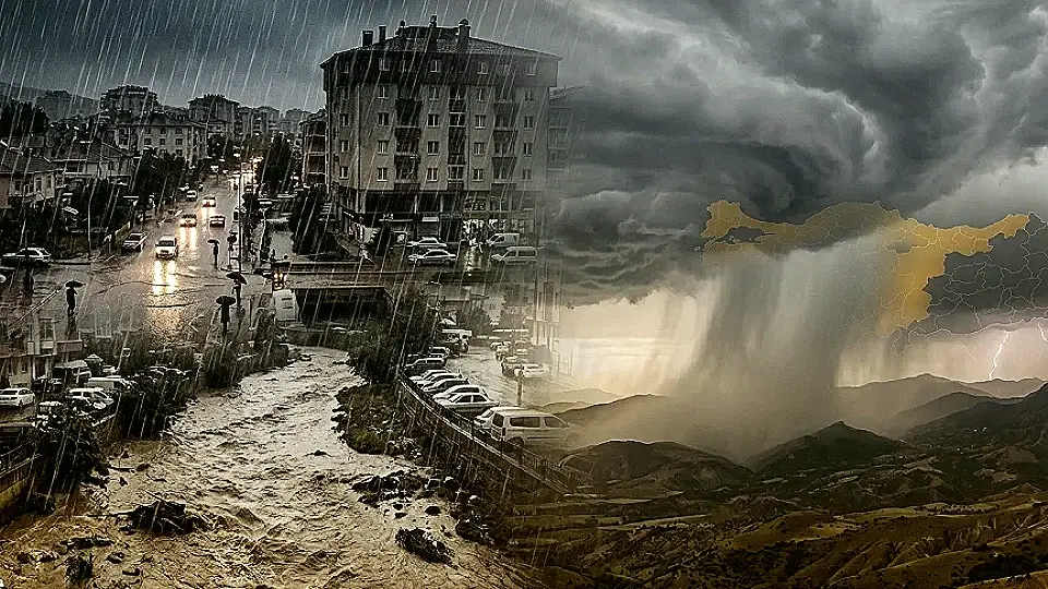 Meteoroloji'den Yeni Haftaya İlişkin Hava Durumu Raporu: Kuvvetli Yağış ve Fırtına Uyarısı