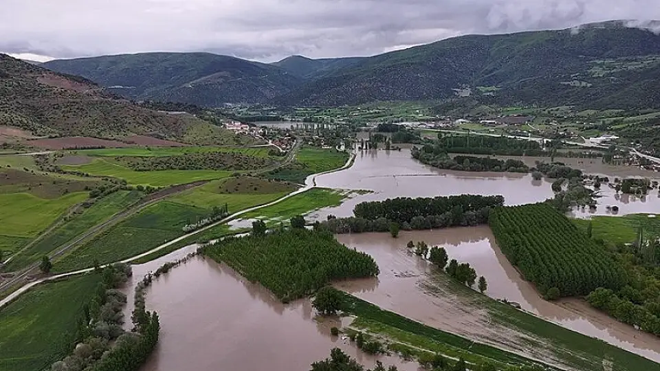 Tokat'ın Turhal İlçesinde Sel ve Taşkın Riski Nedeniyle 15 Mahalle ve 7 Köy Boşaltılacak