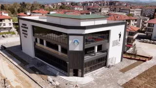 Bartın Gençlik Merkezi'nde İnşaat Sürüyor