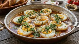 Tereyağlı Yumurta Kapama Tarifi: Haşlanmış Yumurtaya Farklı Bir Dokunuş