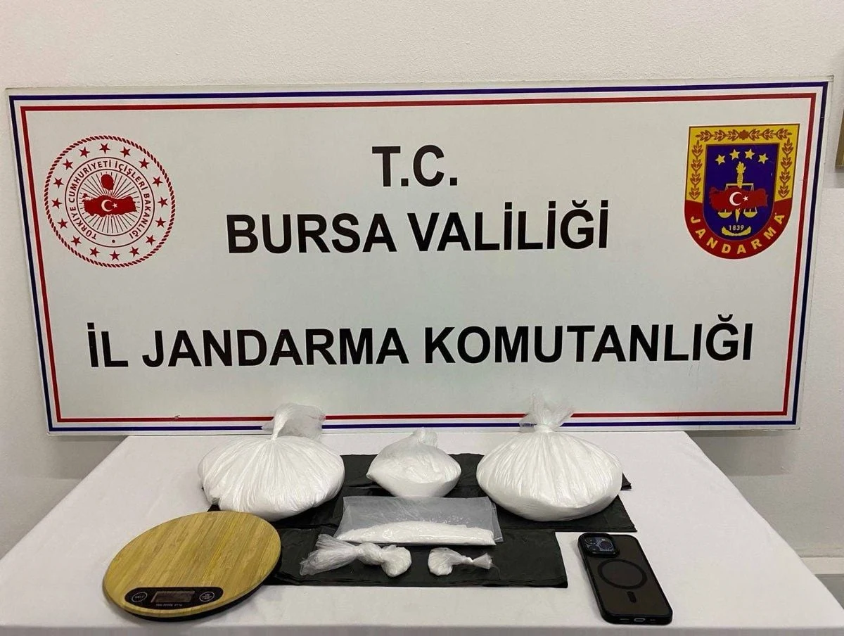 Bursa'da İş Yerinde Uyuşturucu Operasyonu: 1 Kişi Tutuklandı