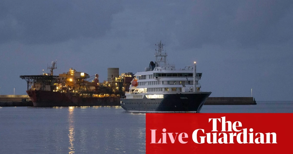 Hantavirüs Bulaşan Yolcu Gemisi Tenerife'ye Varış Yaptı