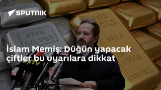 İslam Memiş'ten Evlenecek Çiftlere Altın ve Güvenlik Uyarısı