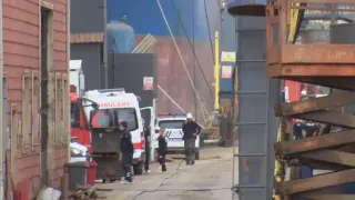 Tuzla'da Tersane Gemisinde Yangın Çıktı