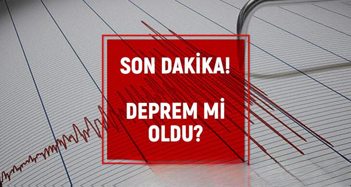 Malatya Yeşilyurt'ta 3.5 büyüklüğünde deprem kaydedildi