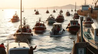 Gazze'ye Yardım Götüren Filoya İsrail Müdahalesi Sonrası Marmaris'e Varış