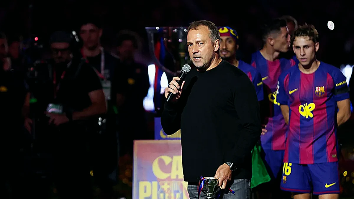 Barcelona Teknik Direktörü Hansi Flick: 'Bunu size anlatmak istiyorum'