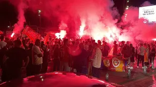 Galatasaray'dan 4-2'lik Galibiyetle Şampiyonluk: Bodrum'da Coşkulu Kutlama