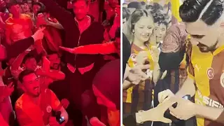 Galatasaraylı taraftardan şampiyonluk kutlamasında evlilik teklifi