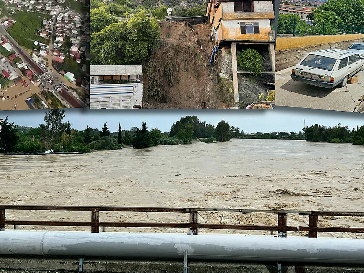Hatay'da Şiddetli Yağış: Köprüler Yıkıldı, Can Kaybı 2'ye Yükseldi