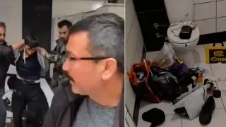 Konya'da Firari Hükümlü Cami Tuvaletinde Yakalandı