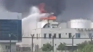 Mersin'de Biyodizel Üretim Tesisinde Yangın