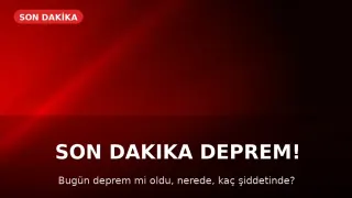 Muğla'da 1.4 büyüklüğünde deprem meydana geldi