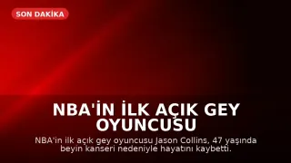 NBA'in İlk Açık Gey Oyuncusu Jason Collins 47 Yaşında Hayatını Kaybetti