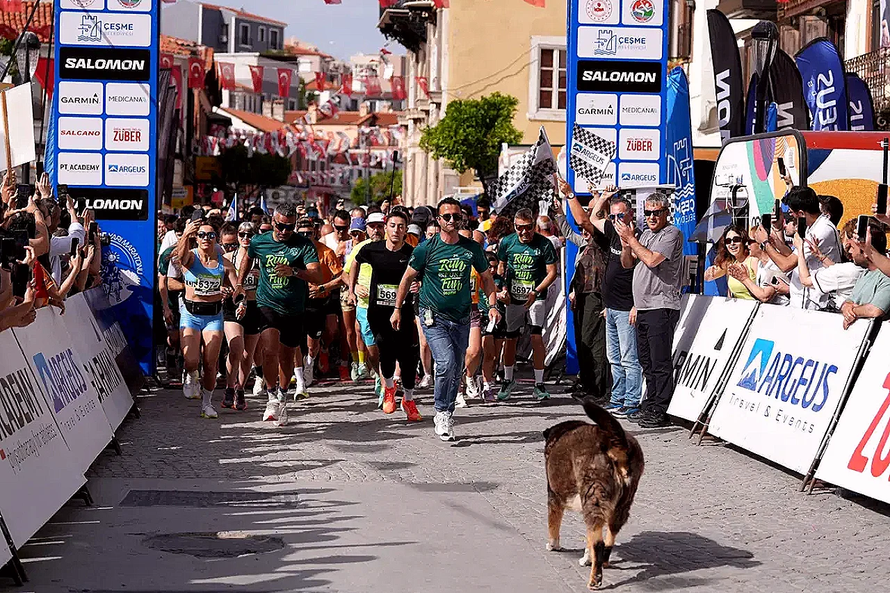 Salomon Çeşme Yarı Maratonu 5K ile Başladı