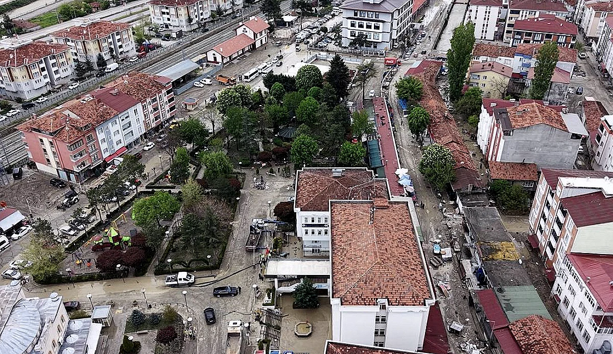 Samsun'un Havza ilçesinde sel felaketi: Hasar gün ağarınca ortaya çıktı