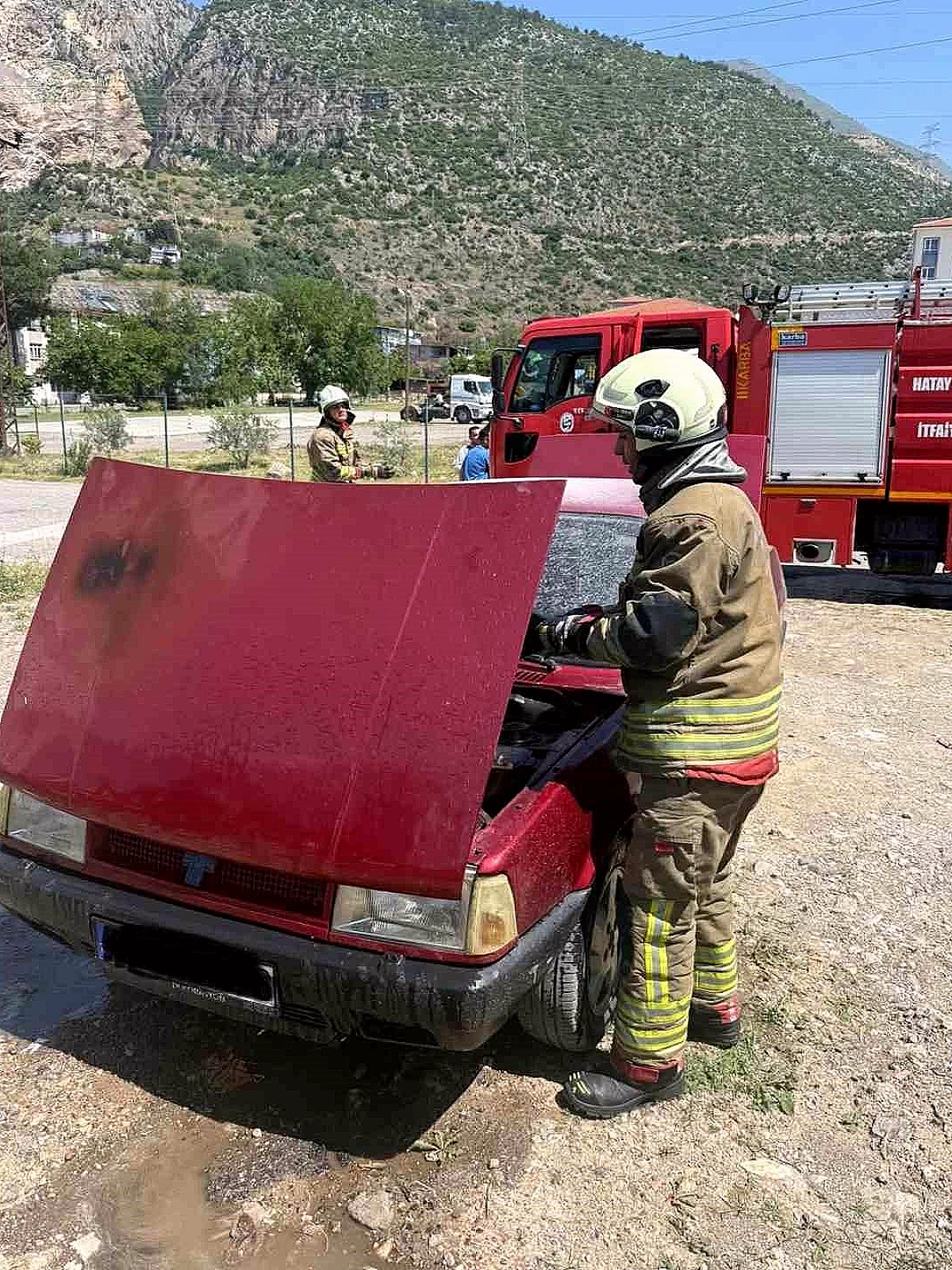 TOFAŞ Motordan Alev Aldı