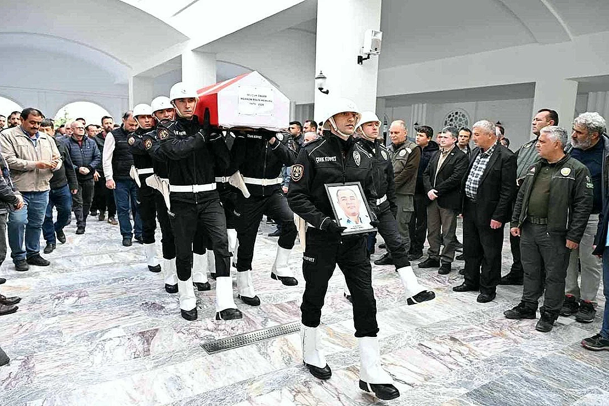 Vefat Eden Polis Memuru S.Ö. Son Yolculuğuna Uğurlandı